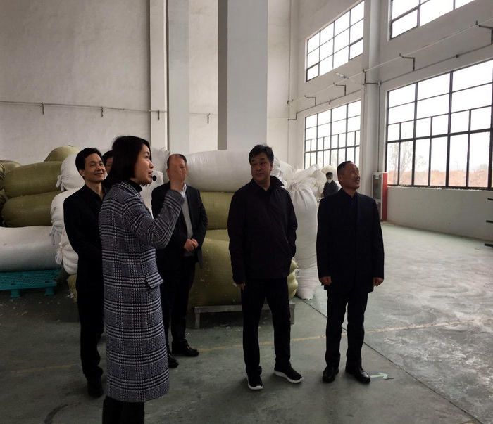 徽商銀行吳學(xué)民董事長、安慶分行洪少平行長一行蒞臨鴻潤公司視察指導(dǎo)