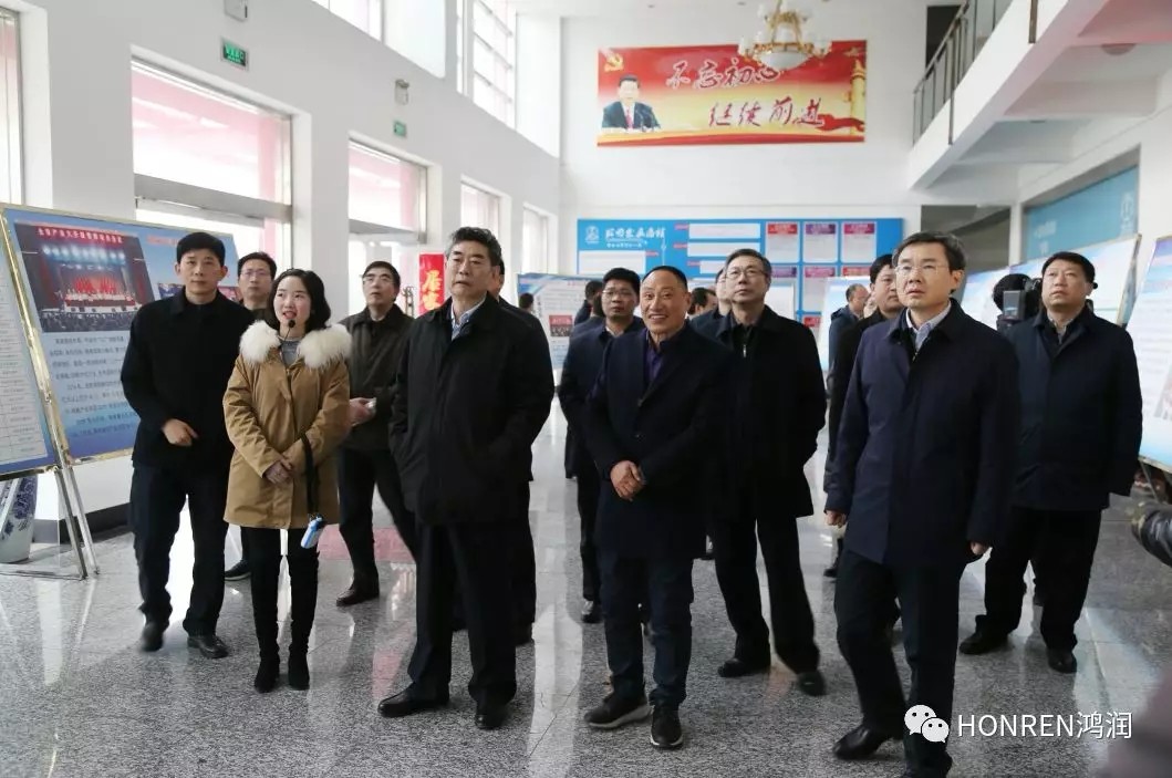 安徽省委常委、常務(wù)副省長(zhǎng)鄧向陽(yáng)到鴻潤(rùn)視察